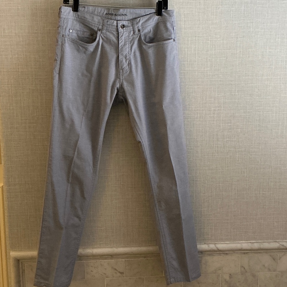 Rodd & Gunn Men's Light Gray Slim Jeans